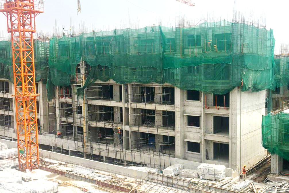 Completion of Tower E 5th Floor Slab