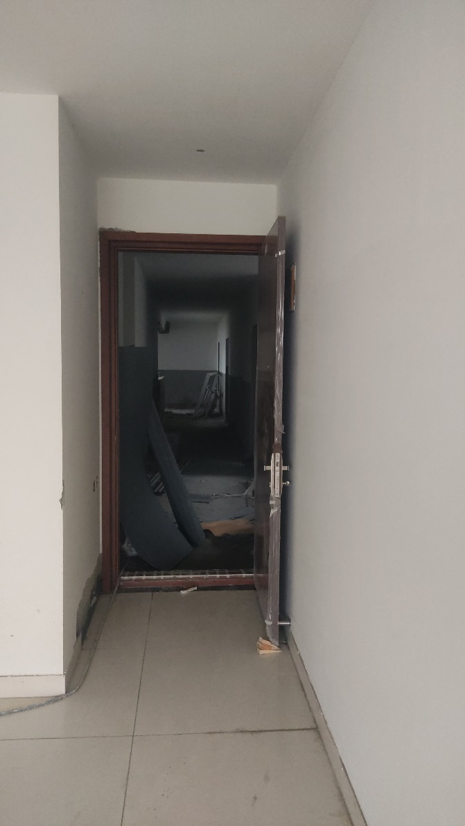 Tower- C: Windows & Door Installation in Progress