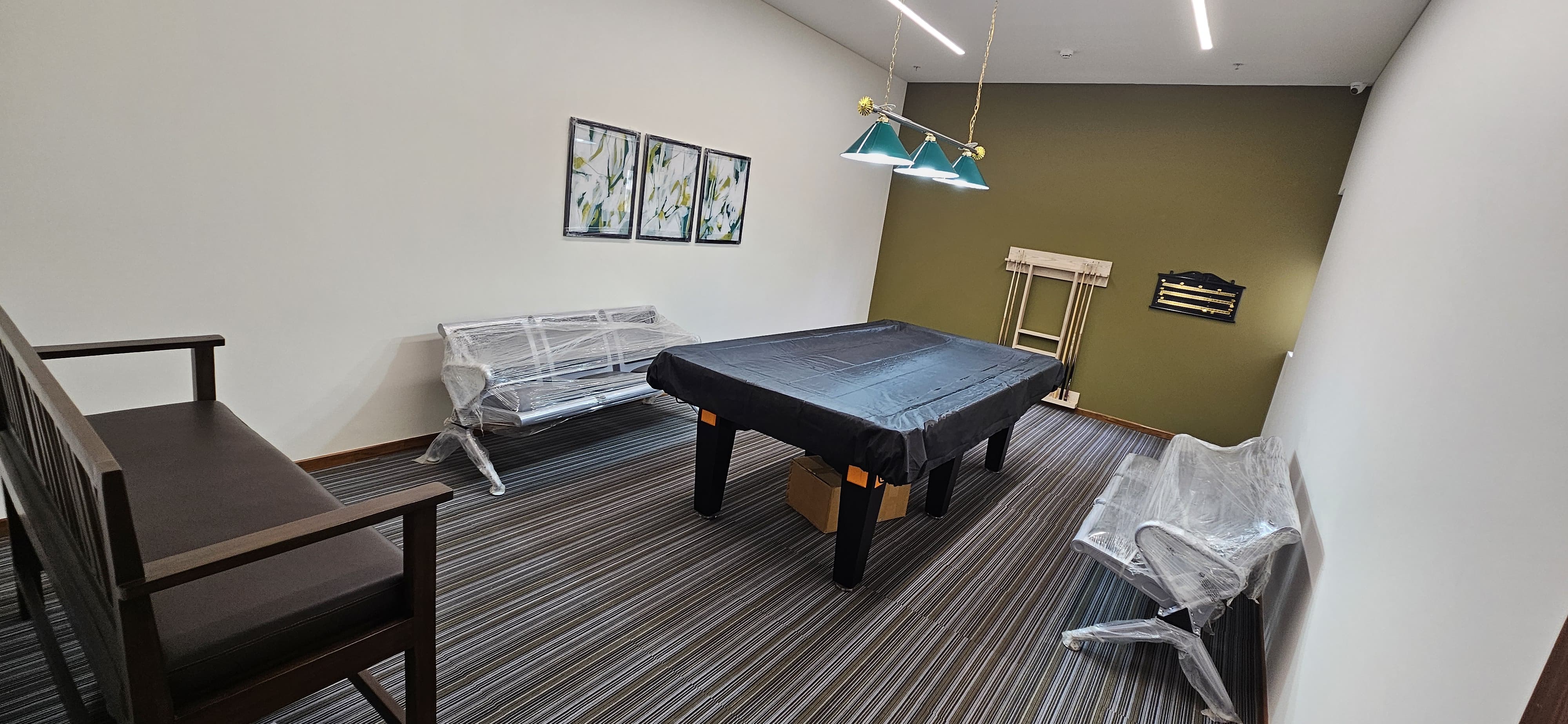 Club house interior works pictures