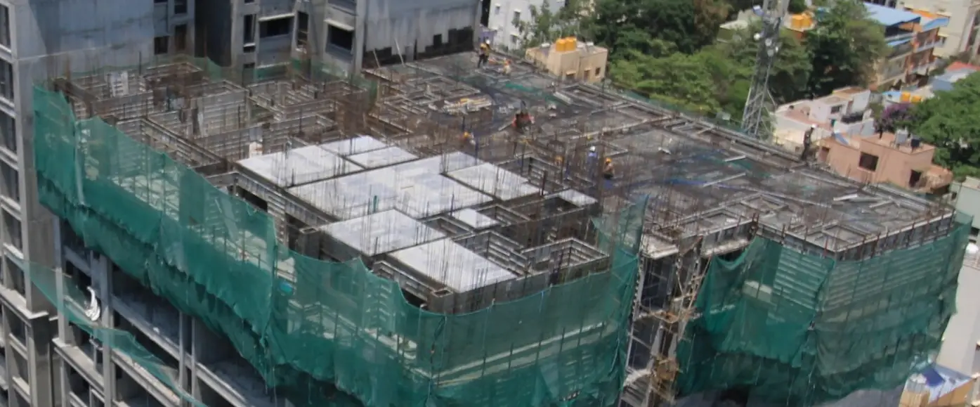 Tower F –12th Floor Slab In Progress