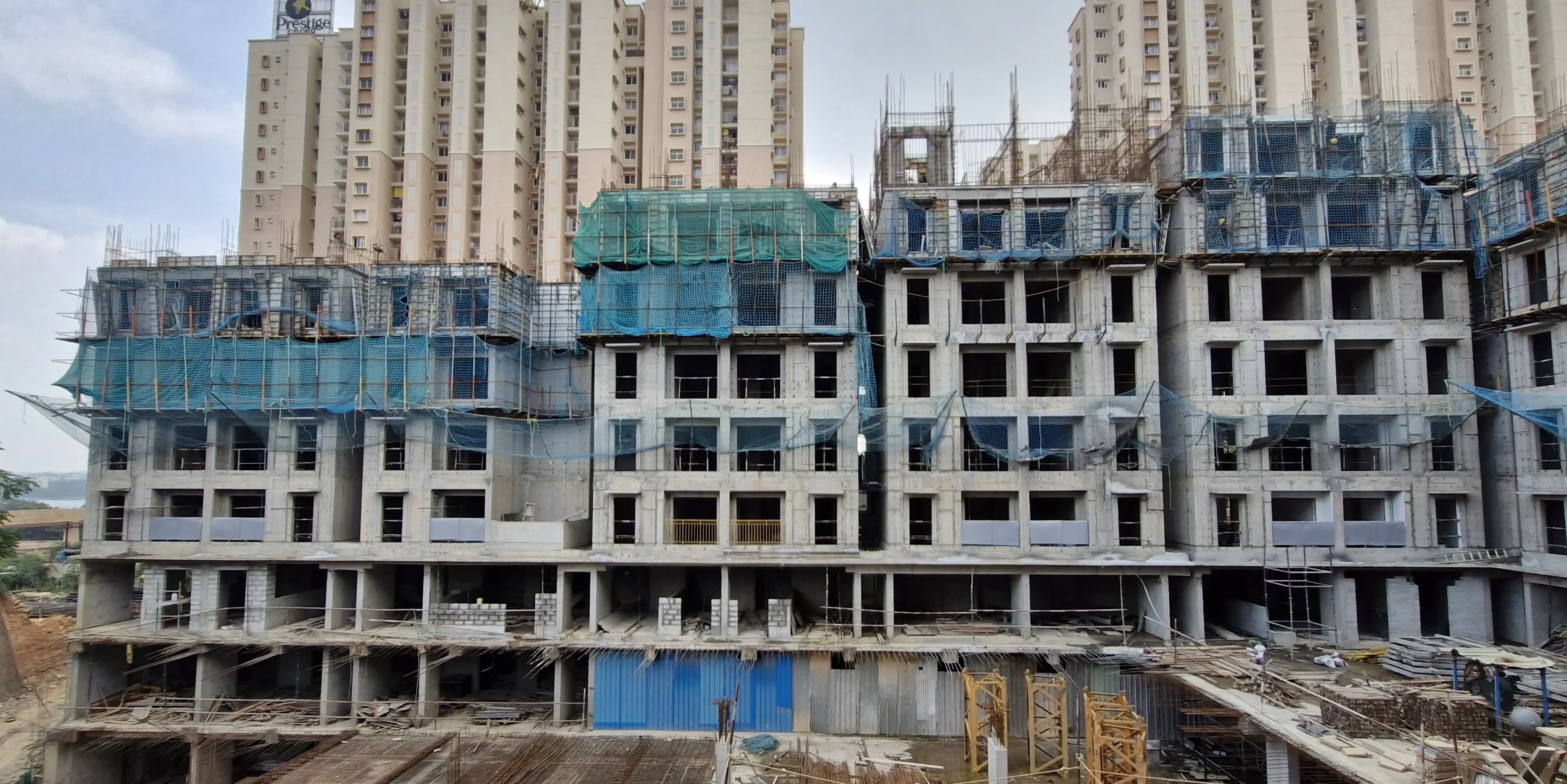 Brigade El Dorado – COBALT - Wing C : Milestone Release of “On casting of Fifth floor slab' Status as on