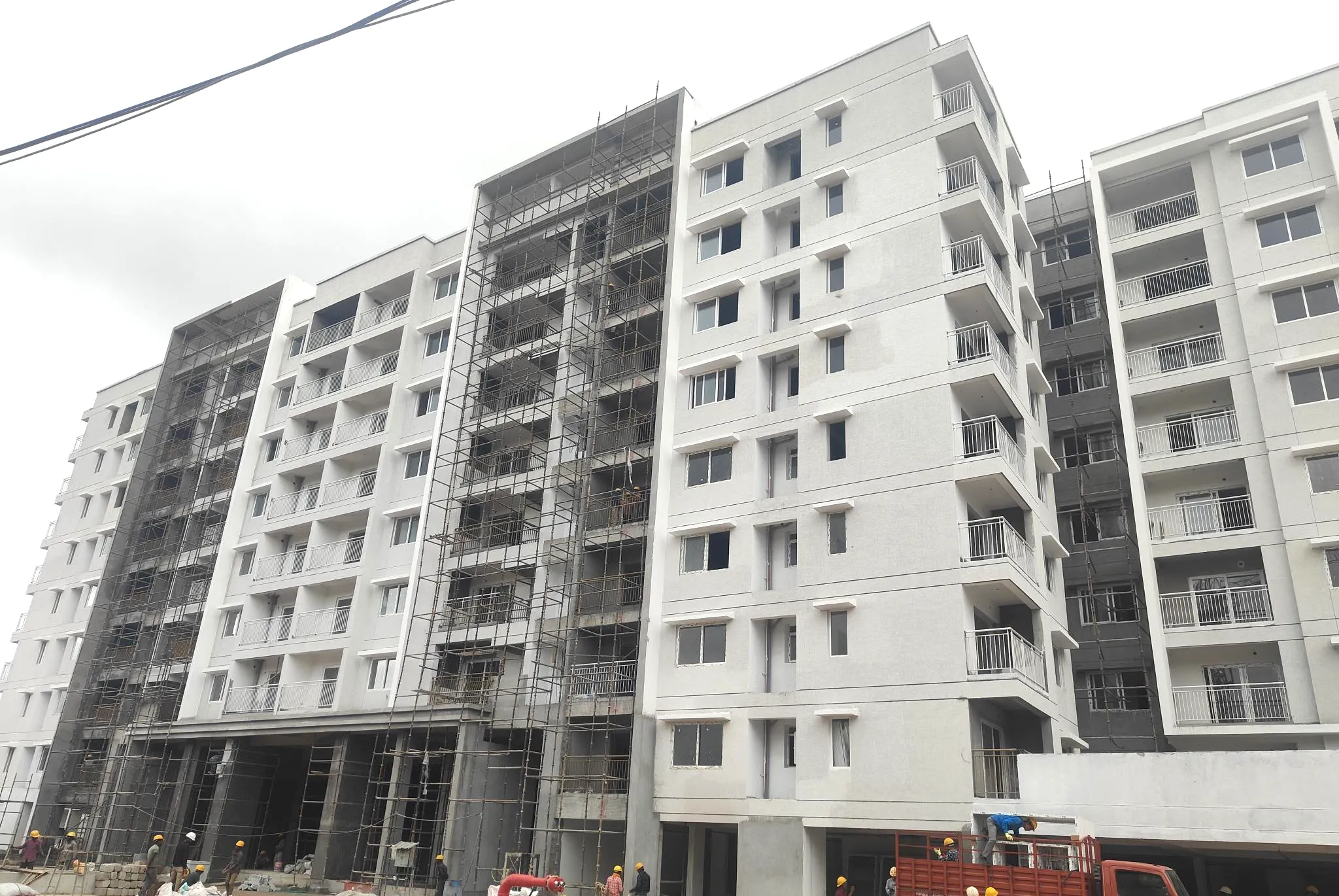 TOWER A & B On Commencement of fixing windows (6F-8F)