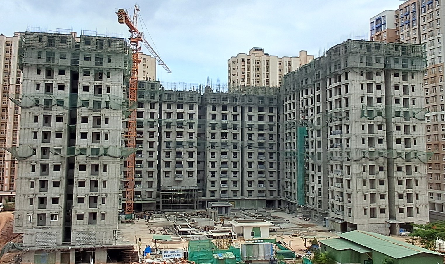Wing B – Milestone Release –“ On Casting of Twelfth floor slab” – Status as on 17th