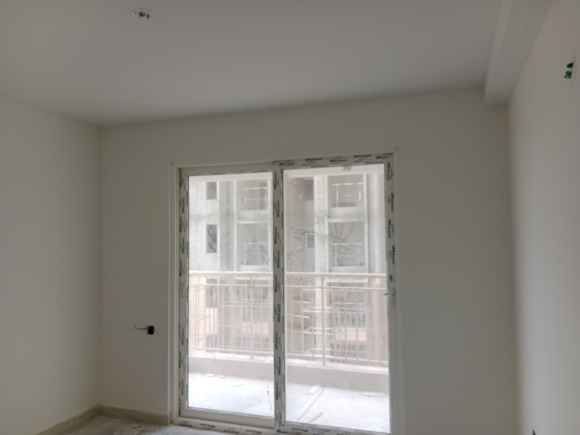 Finishing works in progress