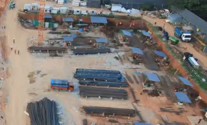 Tower – C: Excavation in progress