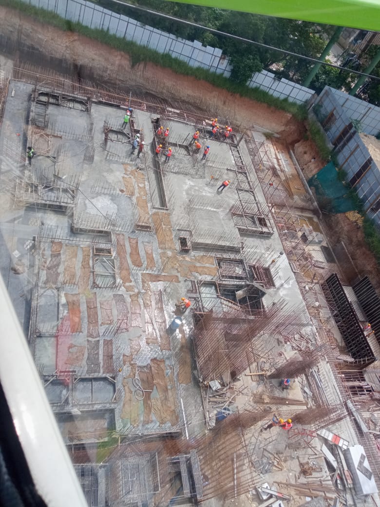 Tower B – Milestone Release –“On Casting of Ground floor Slab” – Status as on 29th