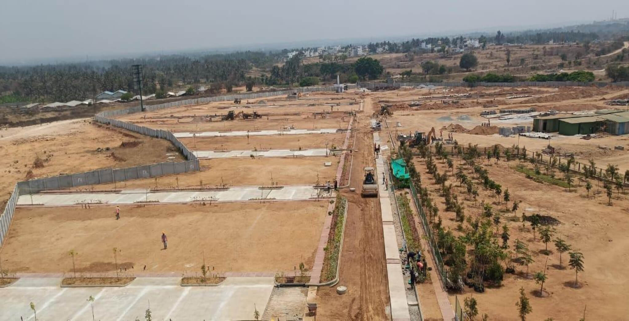 Top view of plotted development - Mar 2024