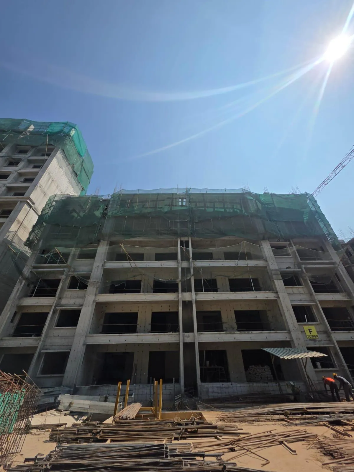 Completion of Tower-B 5th Floor Slab