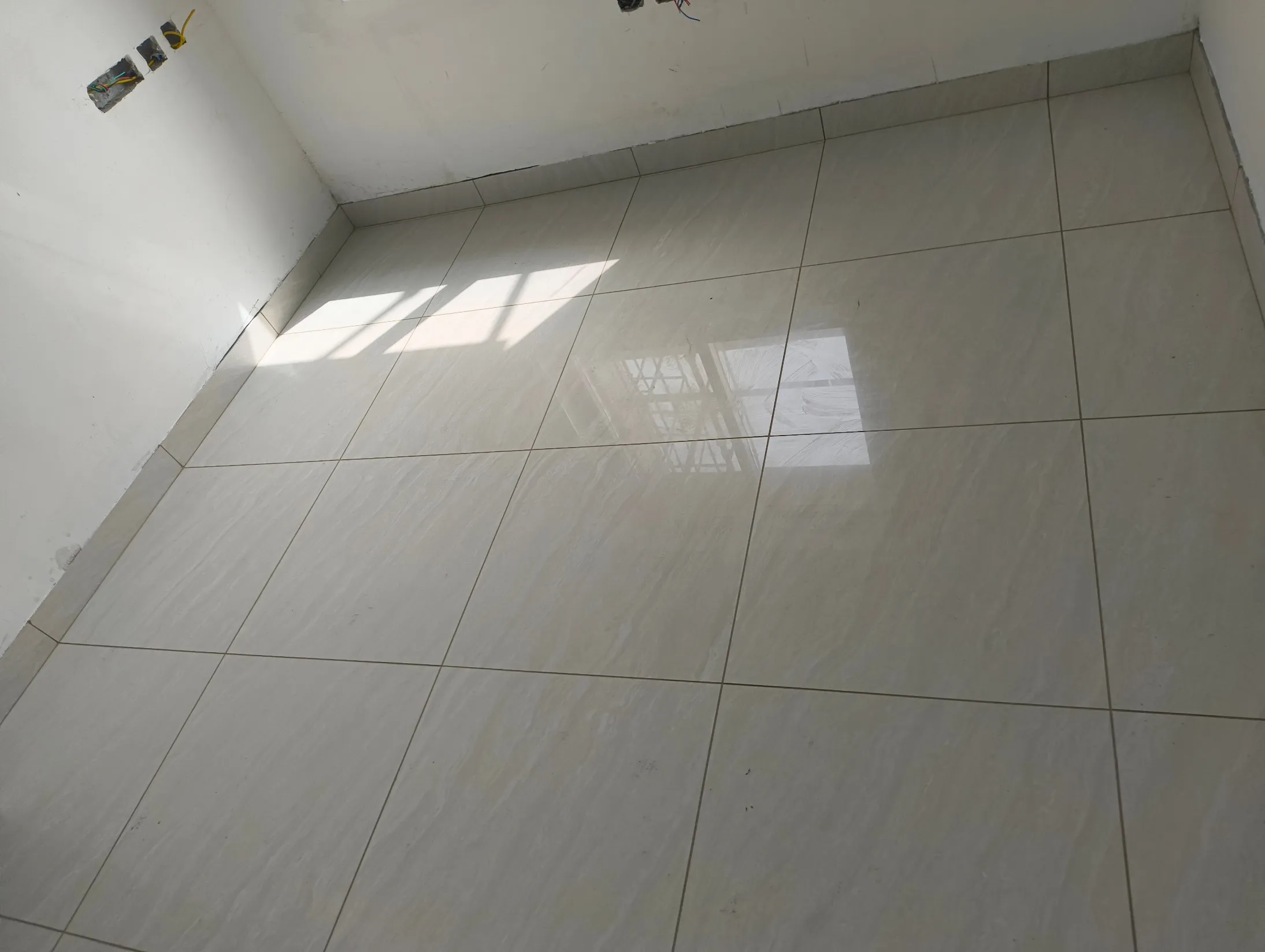 Flooring in progress