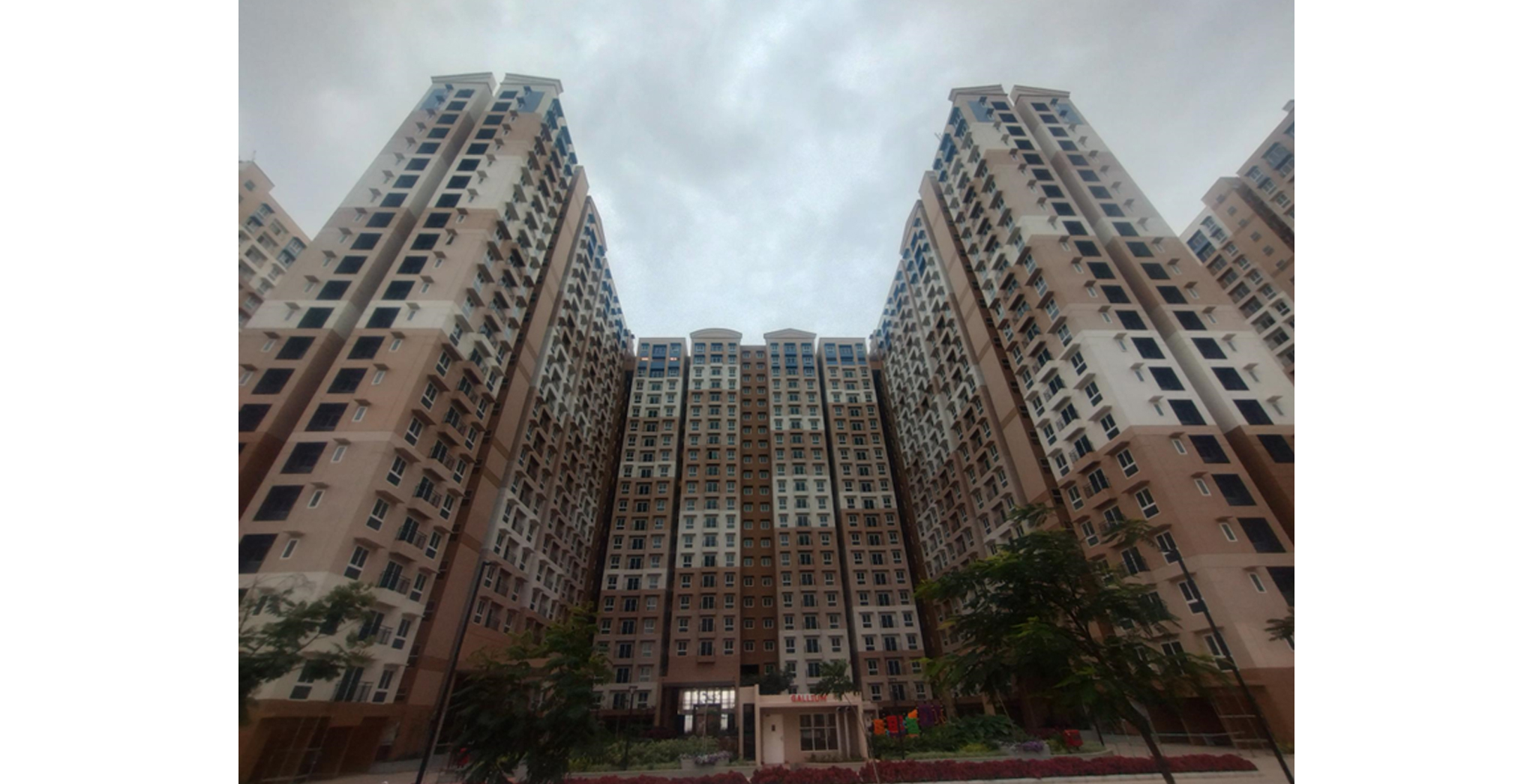 GF to 21st Floor Elevation-North side