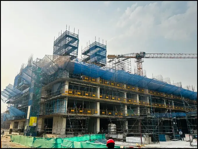 Residential Tower – A -  Structure – Basement 2 & 1  – Work in progress