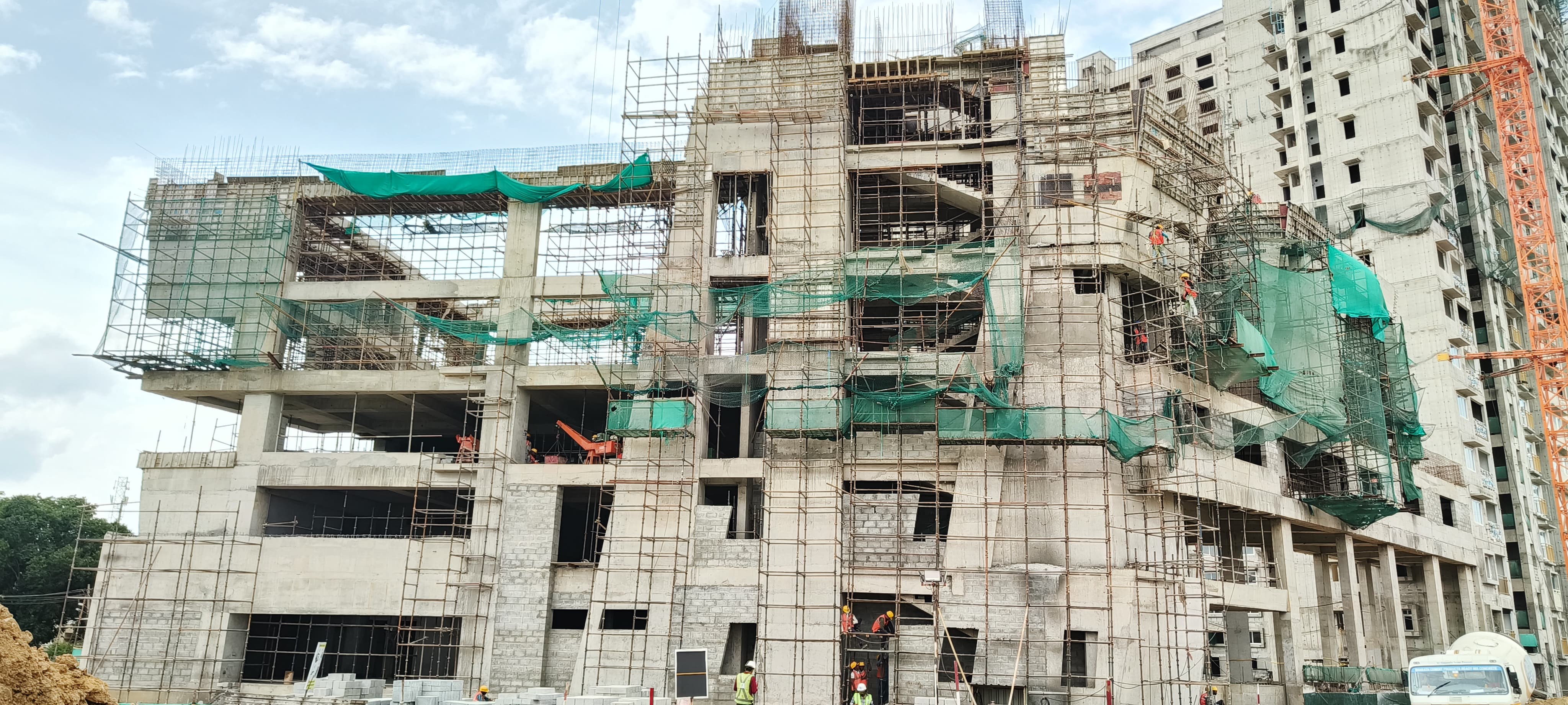 Clubhouse Block Work in Progress