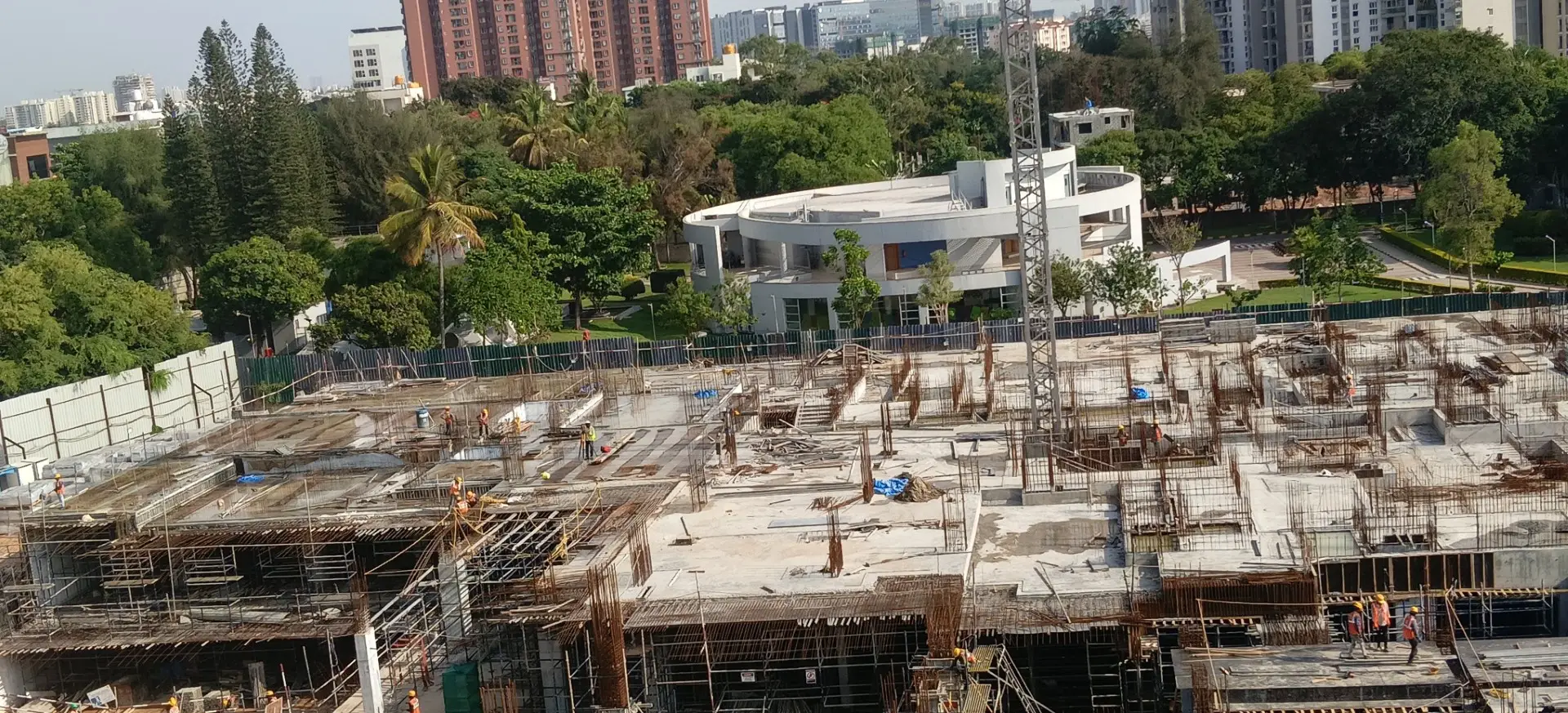 Tower A - Milestone Release - "On Casting of Ground floor slab" - Status as on 01st