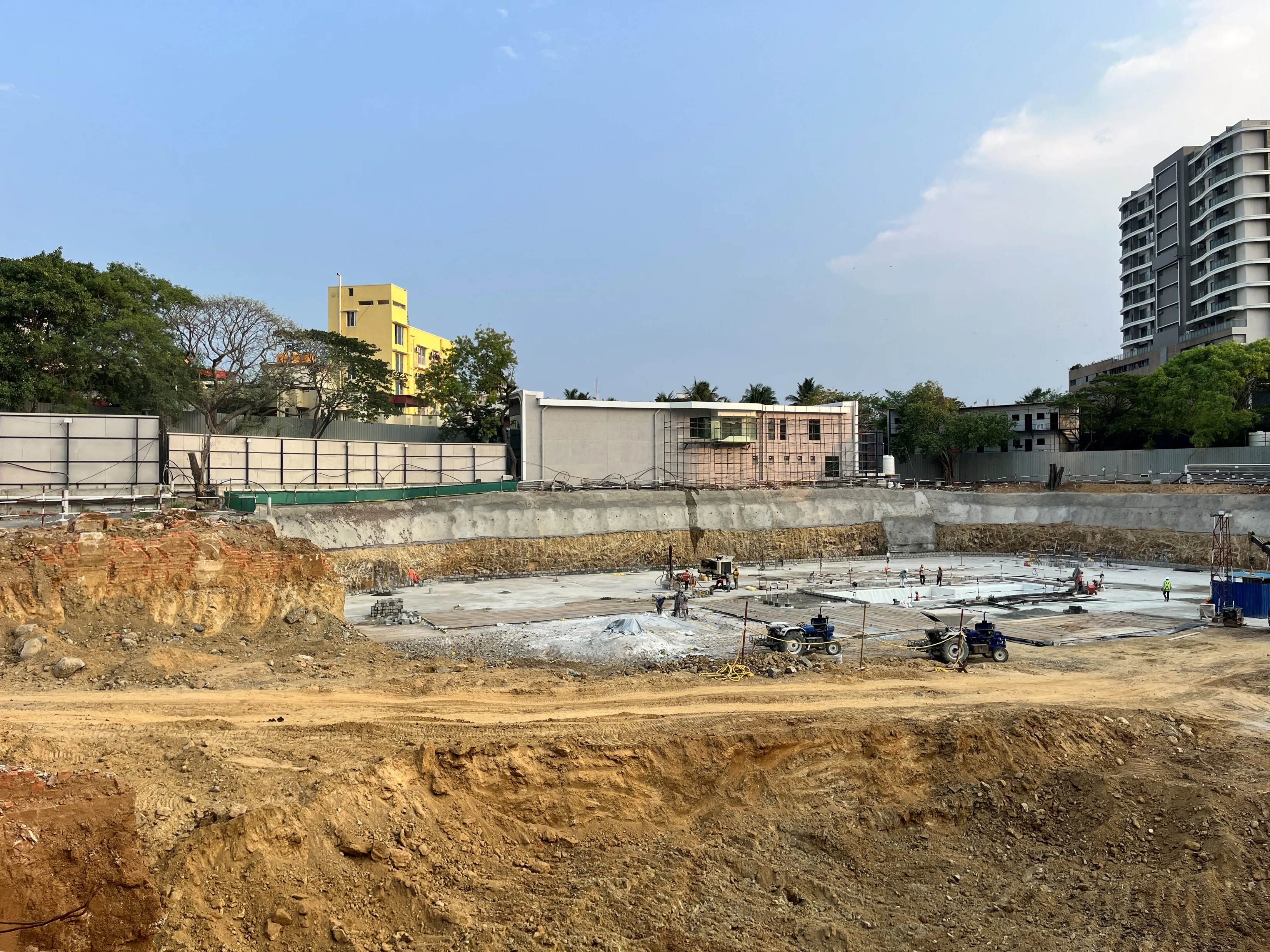 Residential Excavation Work Progress
