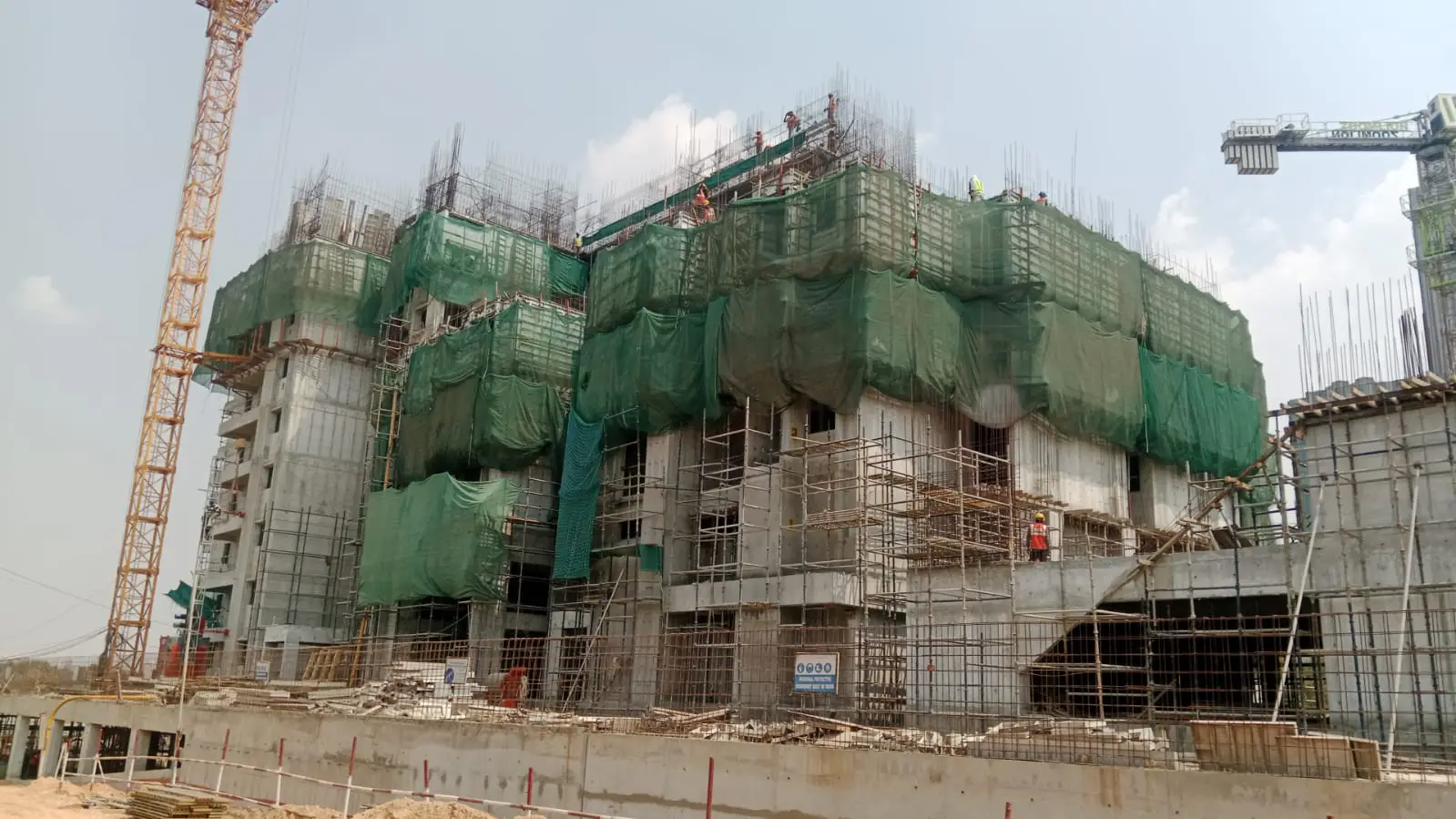 Tower A - Milestone Release -"On casting of 5th floor" - Status as on 26th