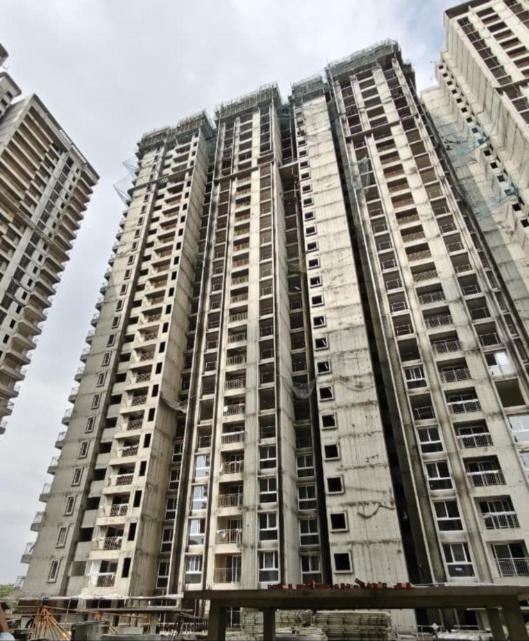 Tower B - Milestone Release -"On Casting of terrace floor slab" - Status as on 08th