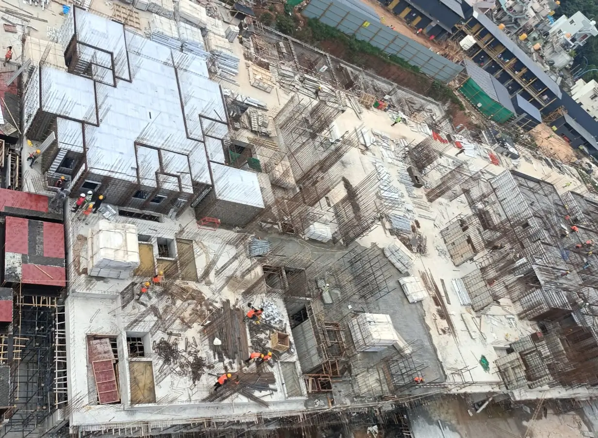 Tower H - Milestone Release -"On Casting of Ground Floor Slab" - Status as on 07th