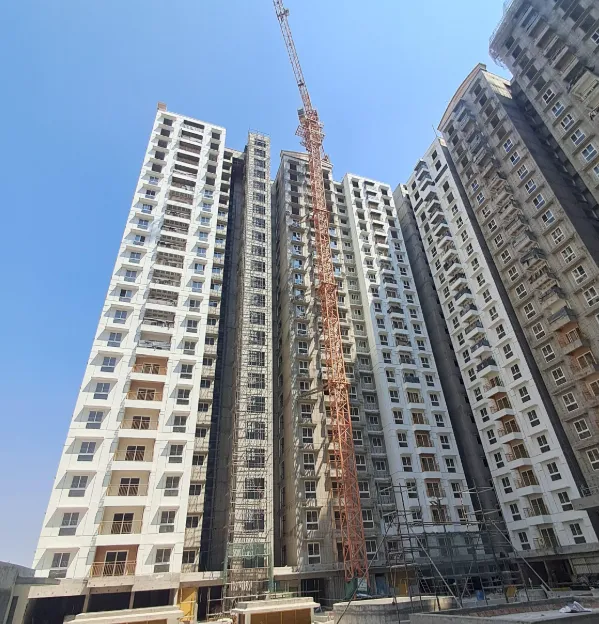 Wing C- Terrace Floor slab completed