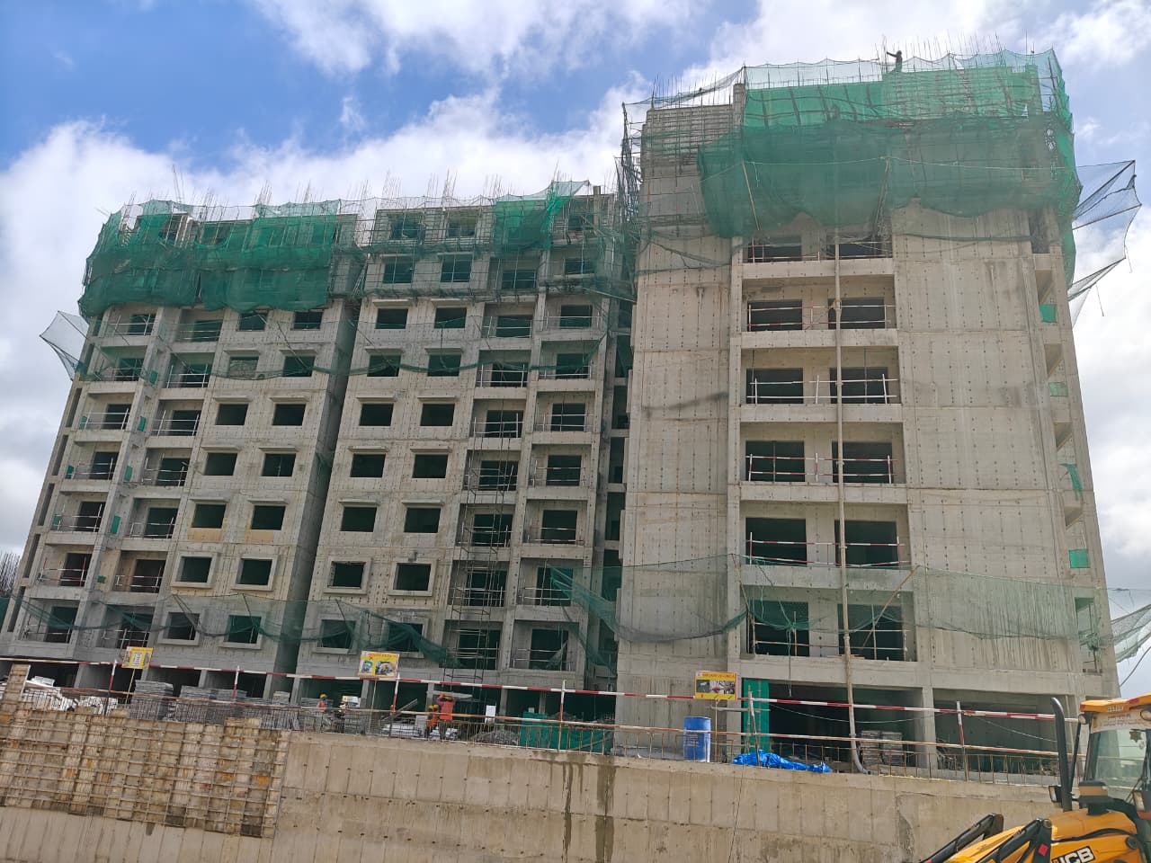 Milestone Release –“On Casting of Fifth floor slab” Status as on 24th