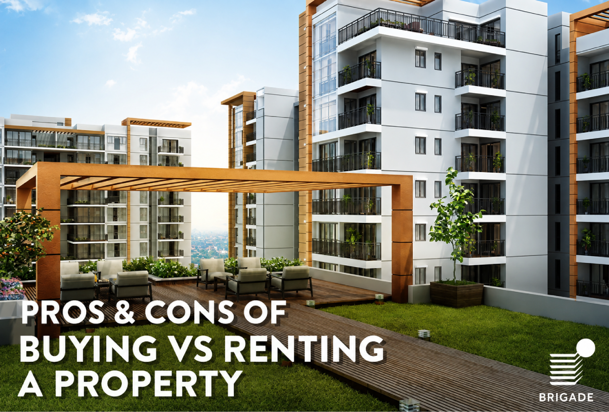 Pros & Cons of buying vs renting a Property