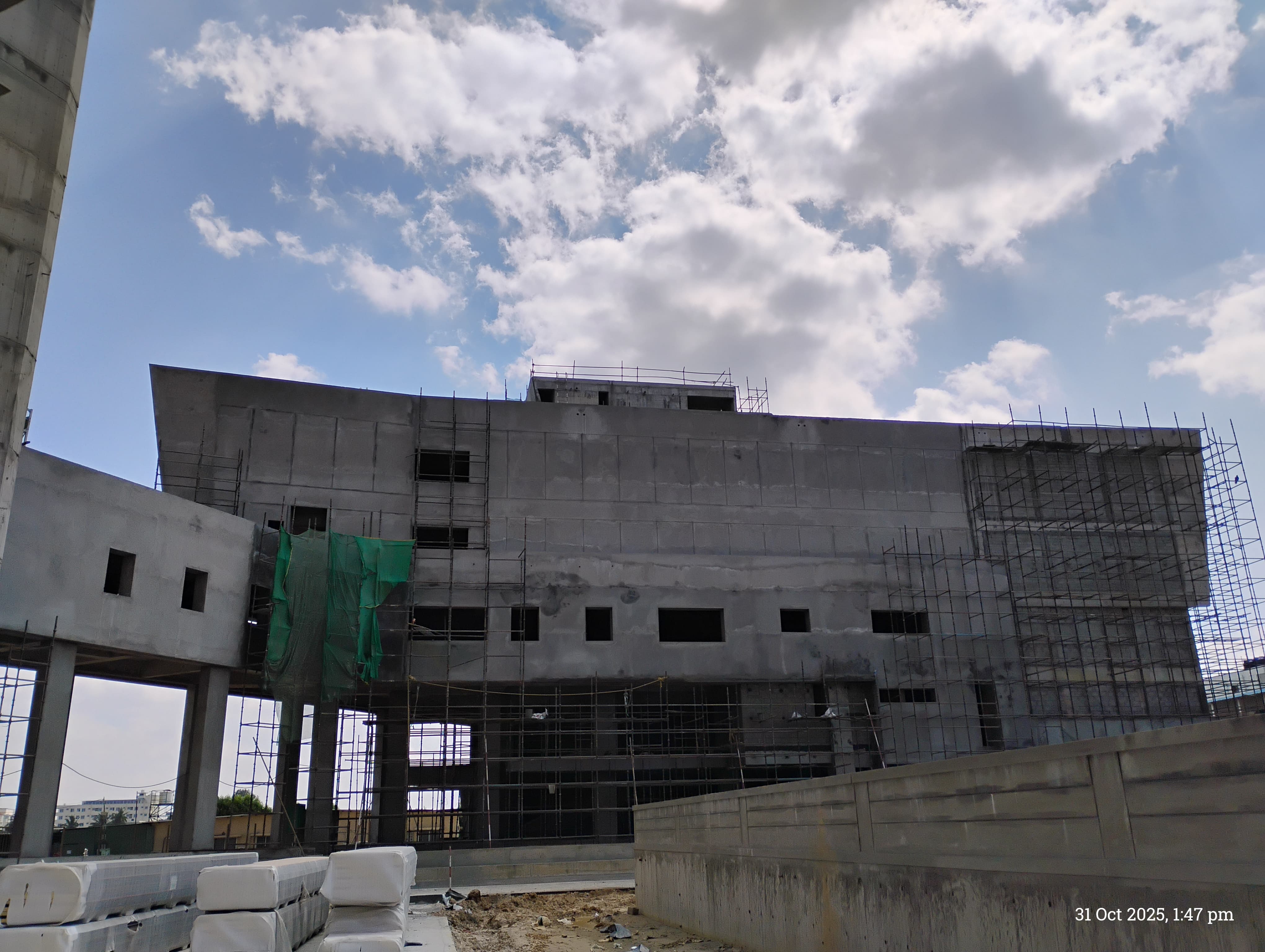 Clubhouse Block Work Completed