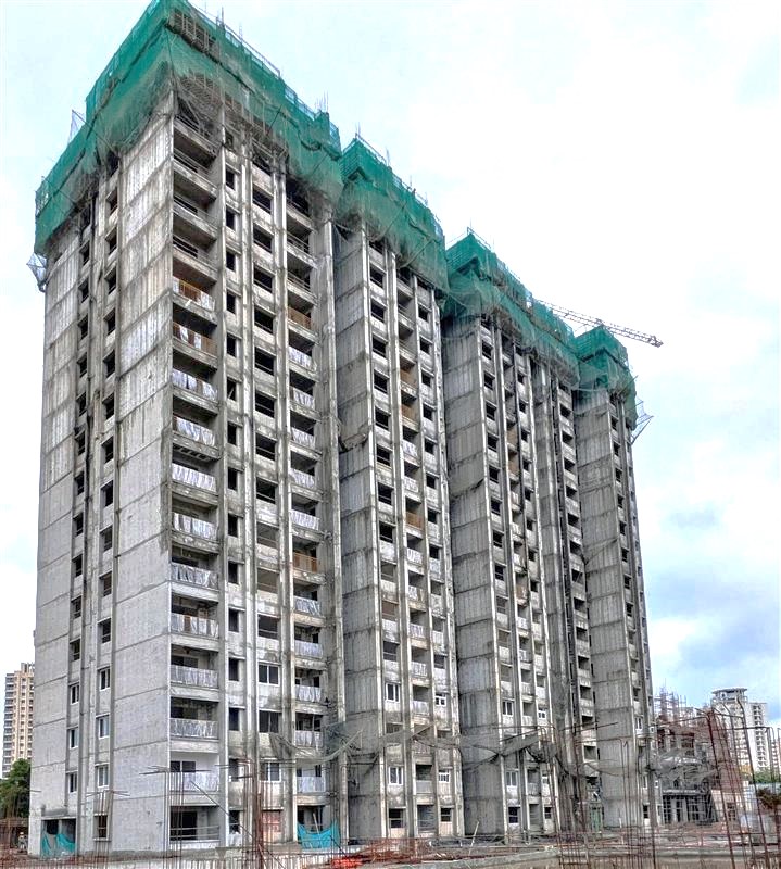 Tower F – Milestone Release –“On Casting of Terrace Slab” – Status as on 13th