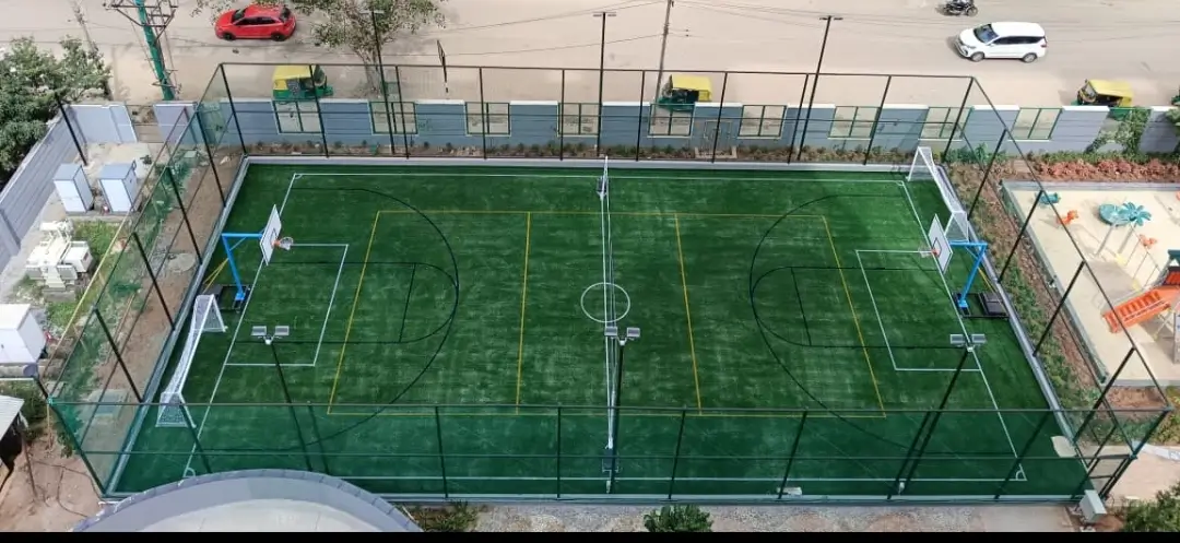 Multipurpose court work completed