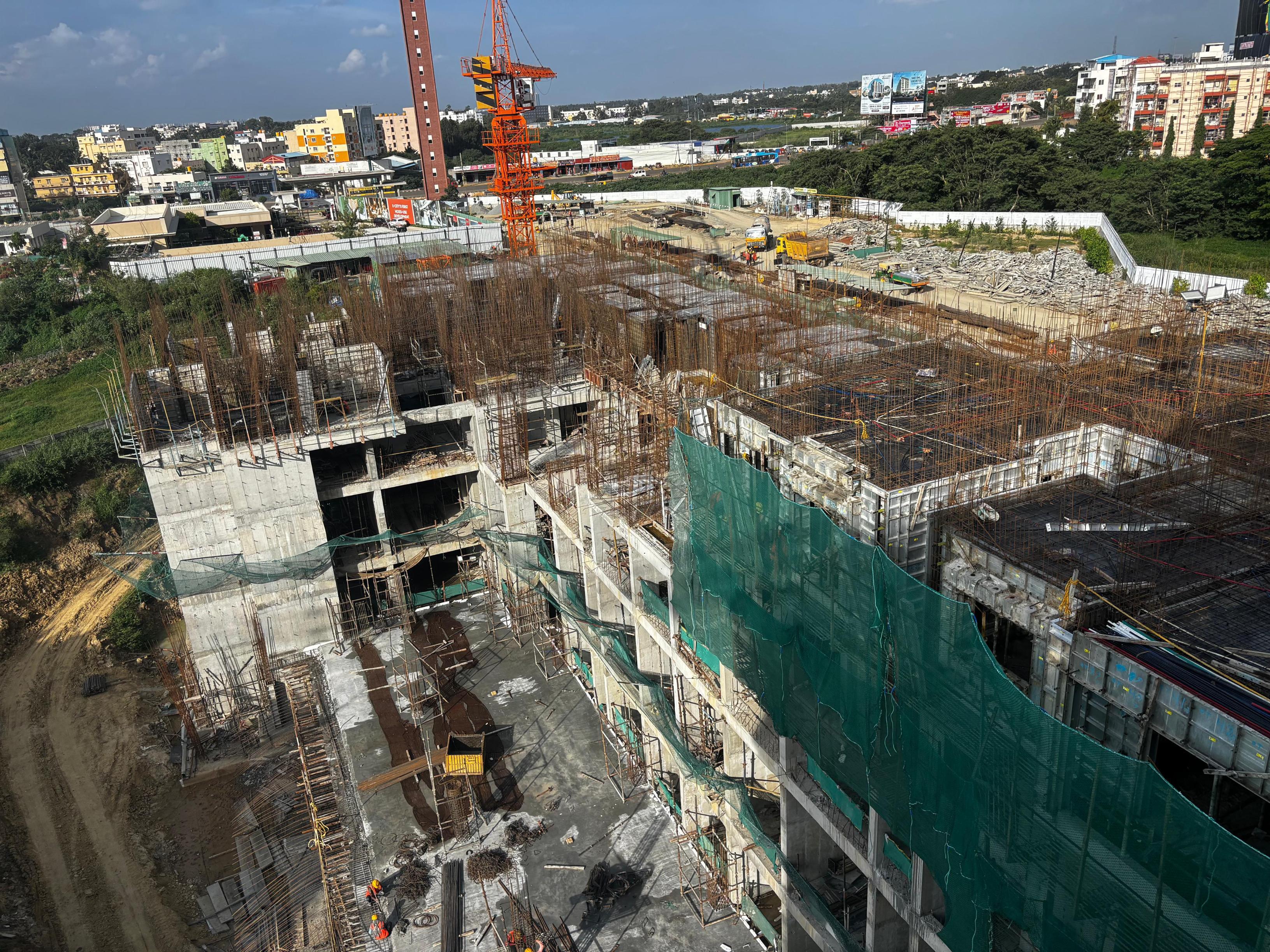 Site Progress Photos Zone-5 1st floor slab in progress