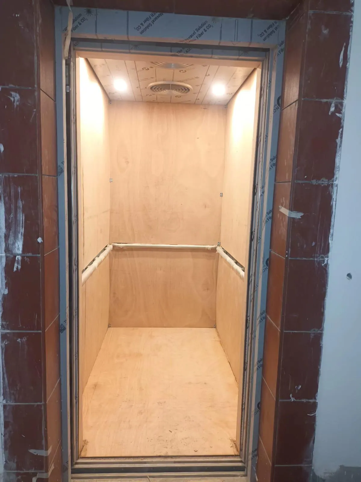Lift testing work in progress