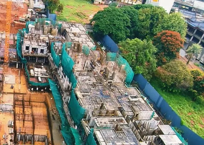 Tower C | 1st floor slab work in progress