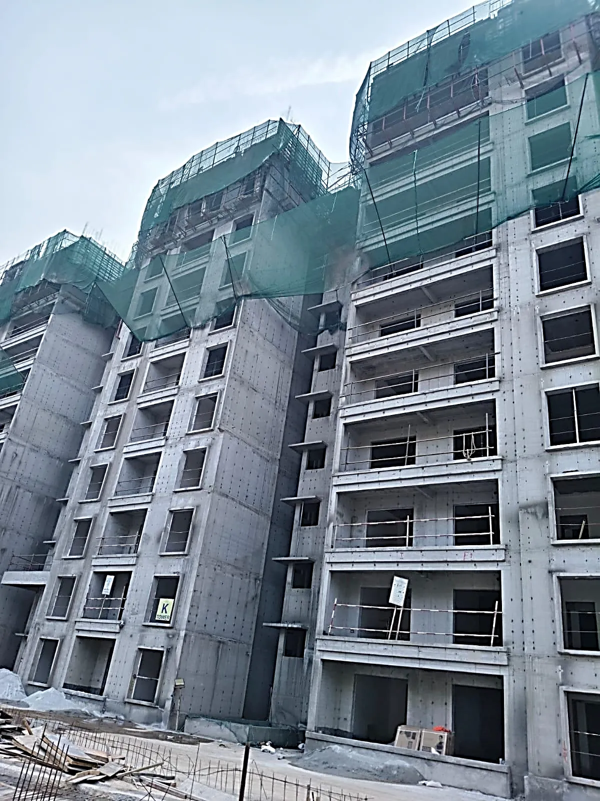 Tower K - Milestone Release -"on casting of 10th floor slab" - Status as on 24th