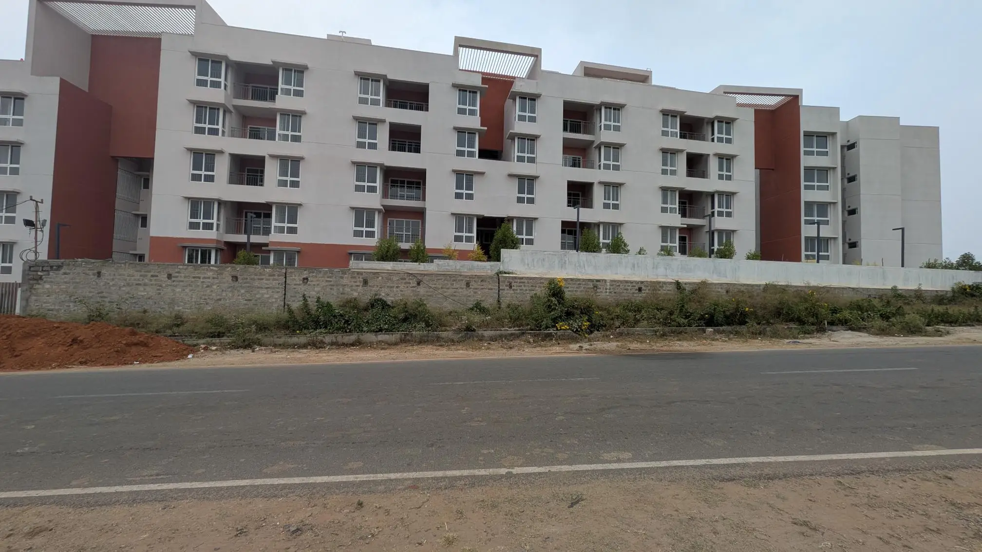 M Block   External paint completed. All 17 flats QA certification completed. Basement VDF completed. Lift installed. Common area (Lift lobby and staircase) finishing work in progress. Basement Painting completed Common area (Staircase and Corridors) QA certification completed. Terrace QA certification completed.