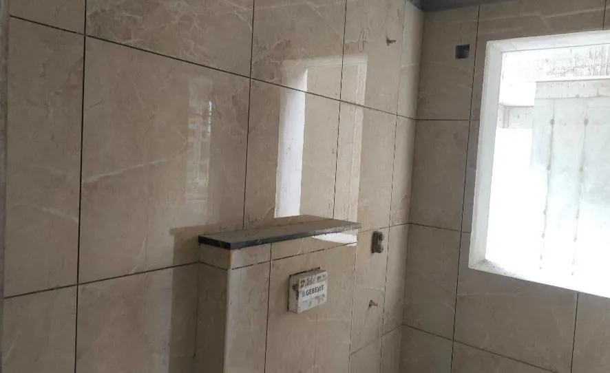 Tiling in progress in Towers EFGH IJKL