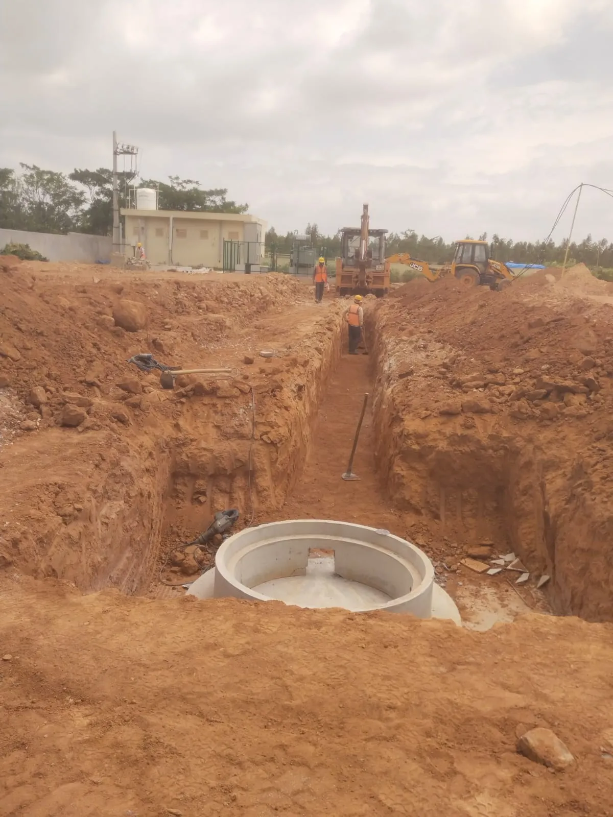 Sewage Line Works