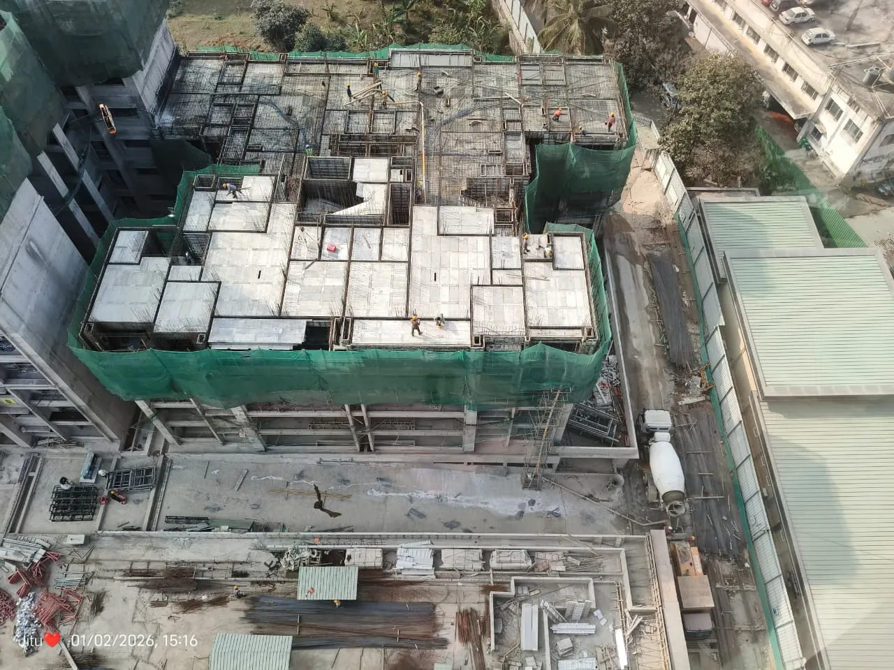 Tower A – 5h Floor in Progress