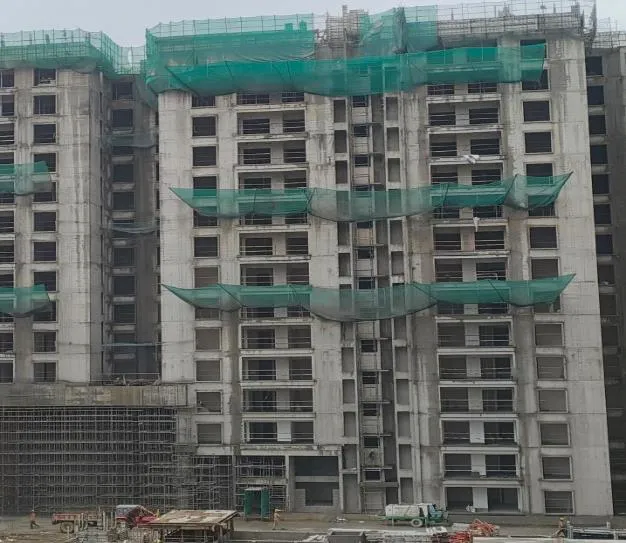 Tower I |Terrace slab completed & tiling in Progress