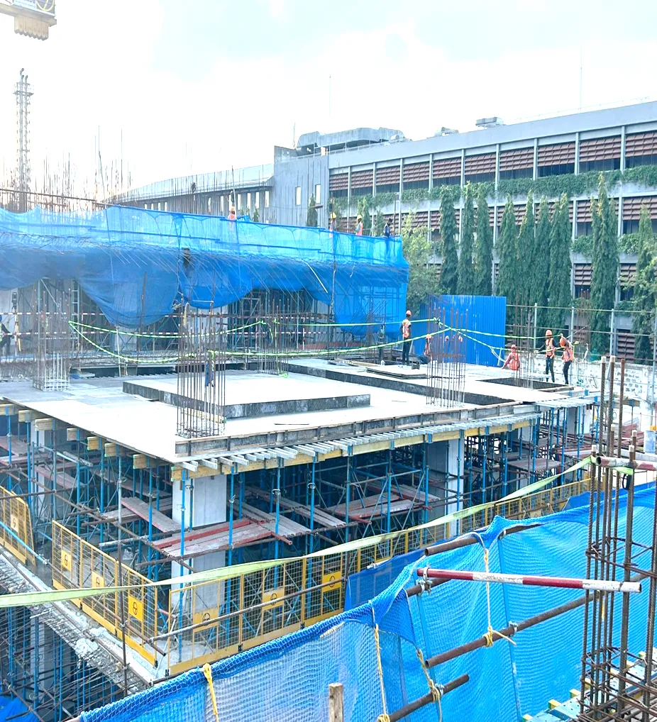 Between T-2 & T-3– NTA 1F Slab in Progress