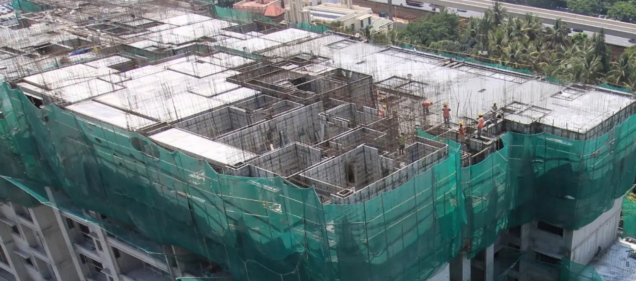 Tower A – 14th Floor Slab In Progress