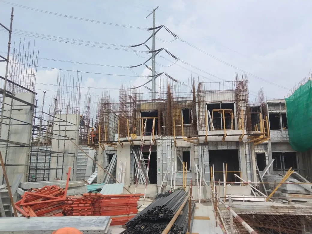 Tower B - 2nd Floor Slab in progress