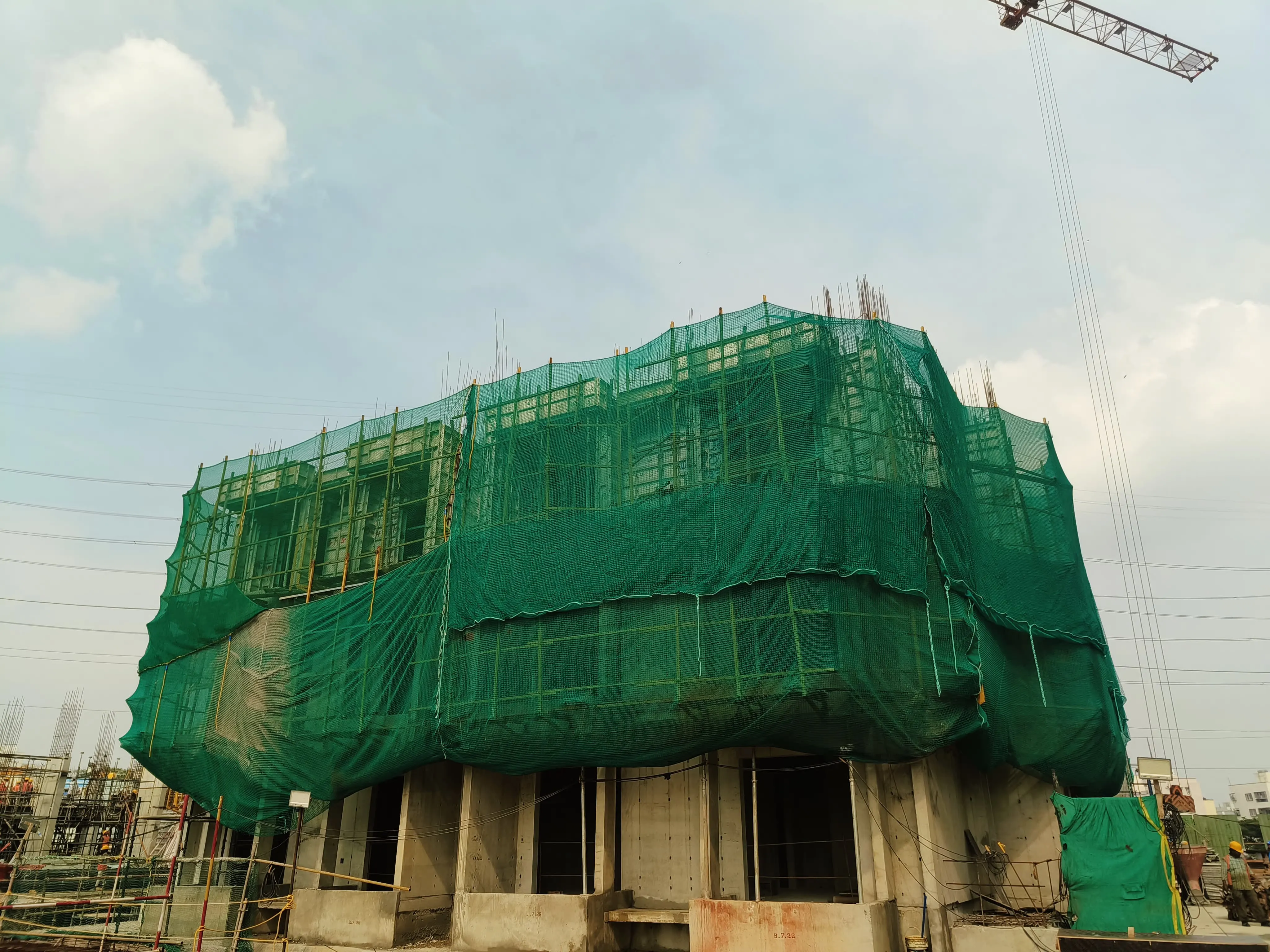 Tower A - 2nd & 3rd Floor Slab in progress
