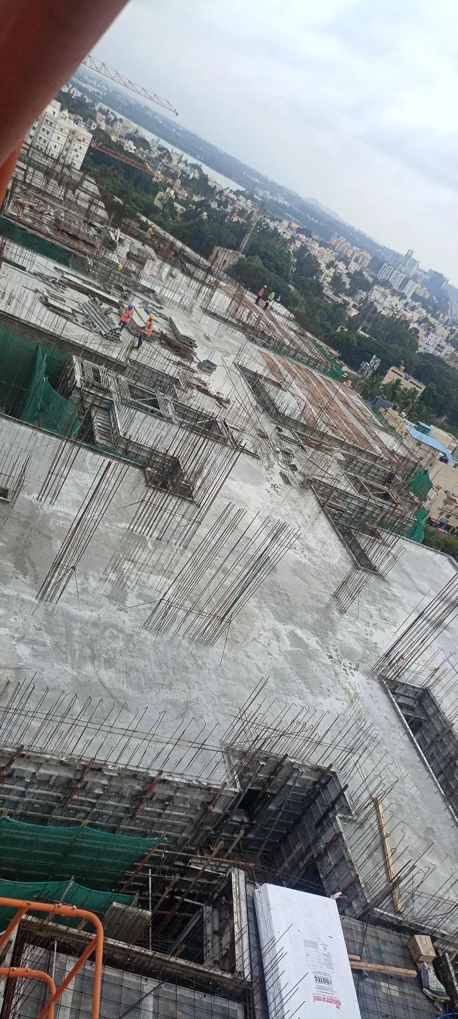 Brigade Eternia - Tower E - Milestone Release -"On Casting of Terrace Floor Slab" - Status as on 21st