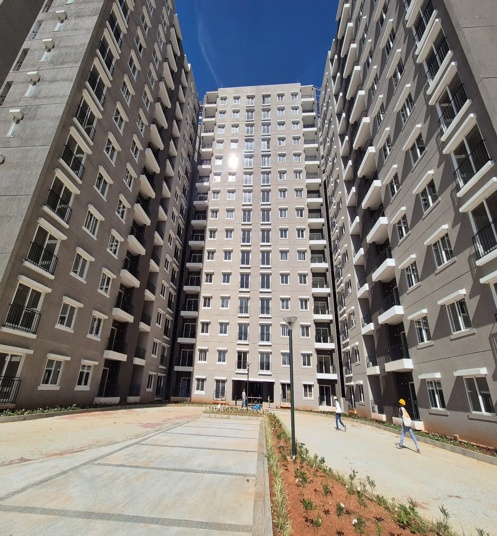 H Block External Texture Paint Completed