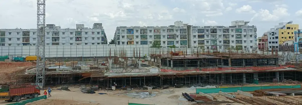 Tower B- Milestone Release - "On completion of Ground floor slab" - Status as on 23rd