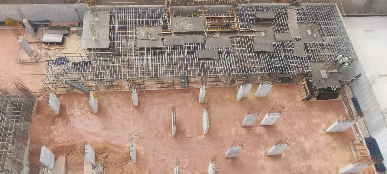 Foundation and Slab Decking  work in progress