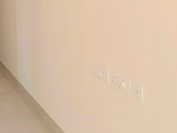 Tower- B: Switch-plate and wiring in progress