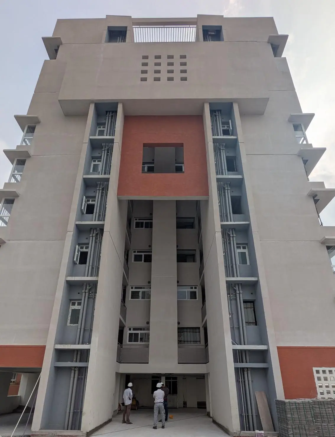 A & B Block – North Side External Painting Works