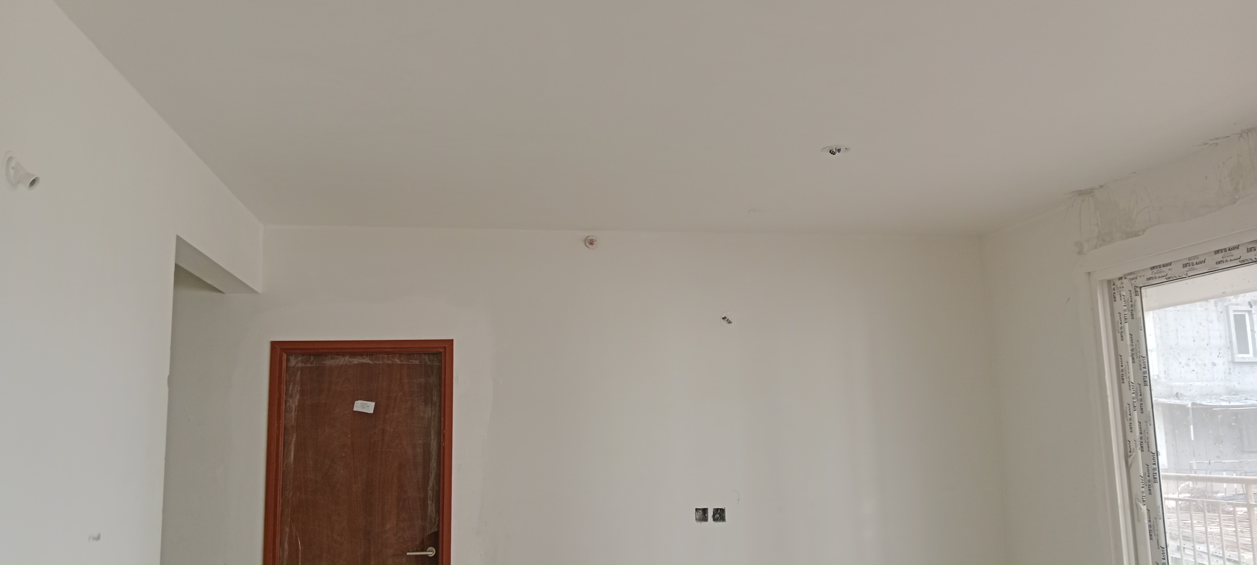 Finishing works in progress