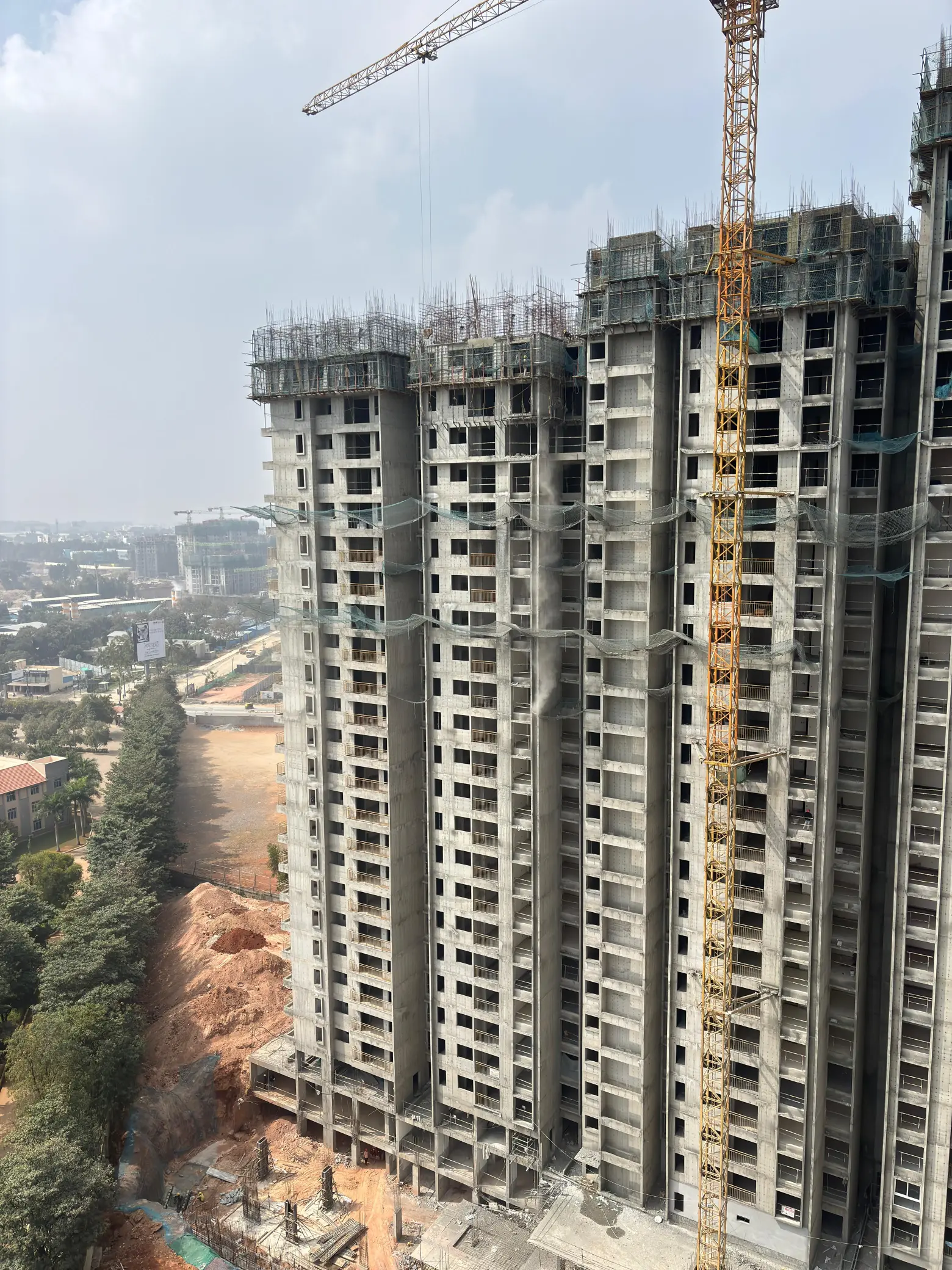 Tower F - Milestone Release -"On Casting of 23rd floor slab" -Status as on 31st