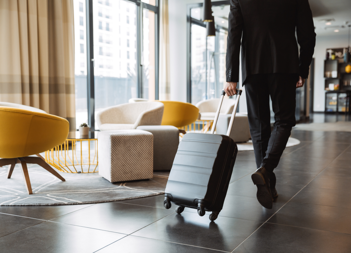 Luxury hotel interior reflecting modern guest booking psychology