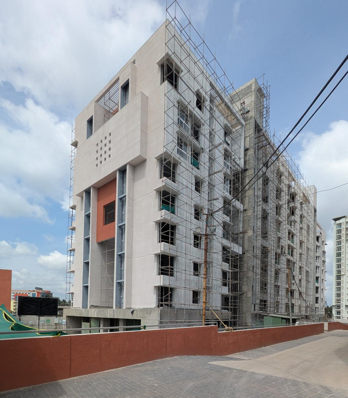 A & B Block – Southeast Side External Painting Works